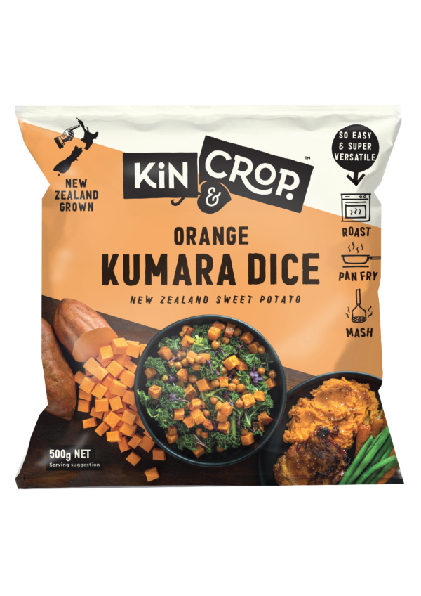 Kin & Crop Orange Kumara Dice
