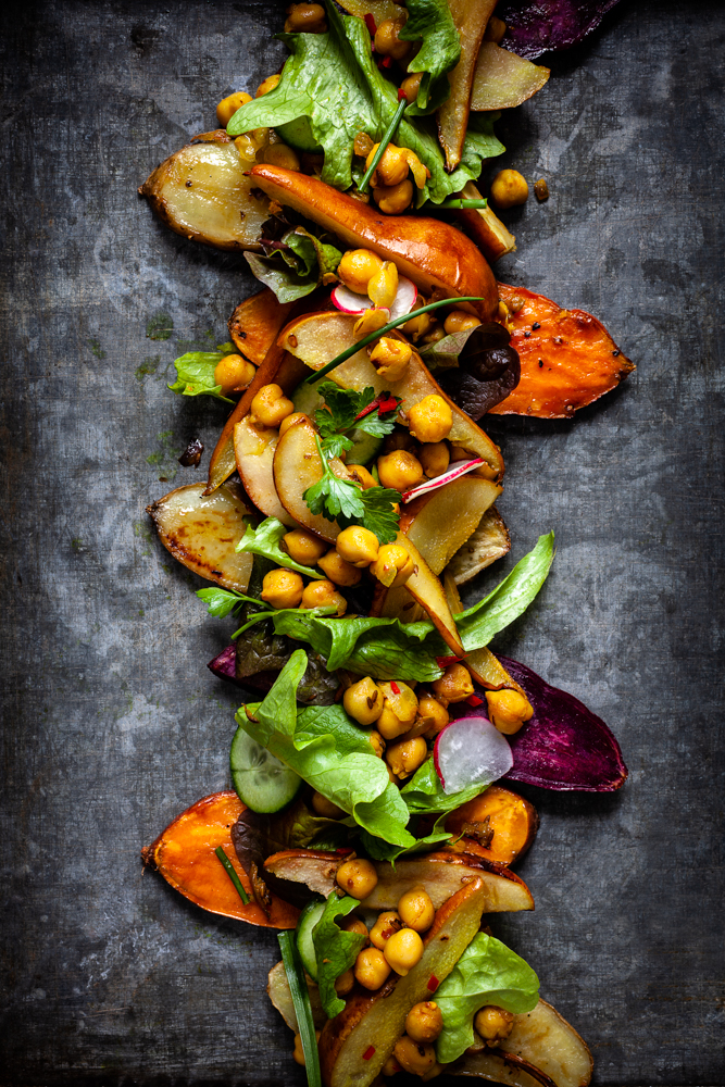 Baked Kumara Salad